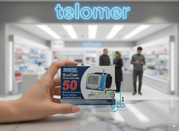 نوار قند اکسی چک - تلومر