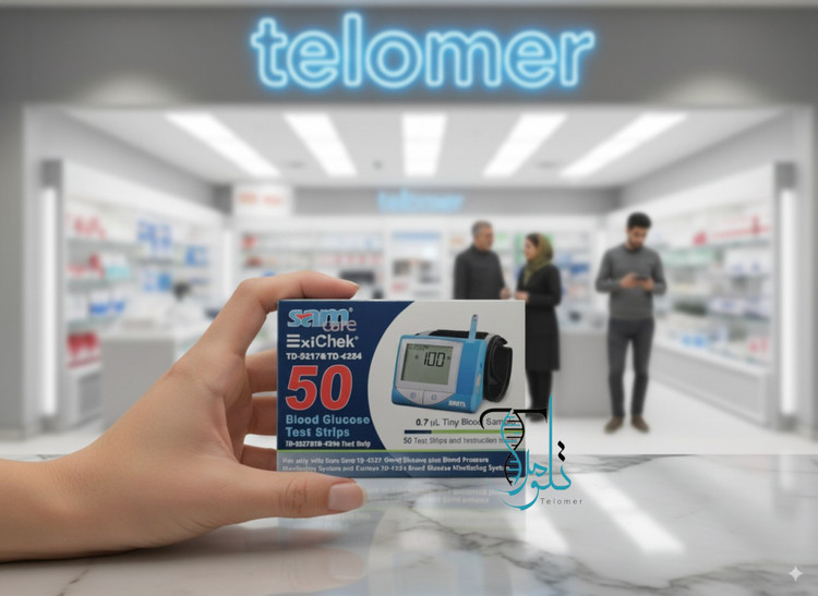 نوار قند اکسی چک - تلومر