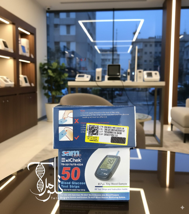 نوار قند اکسی چک - تلومر