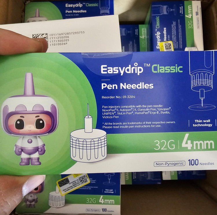 سرسوزن ایزی دریپ سایز ۴ تلومر